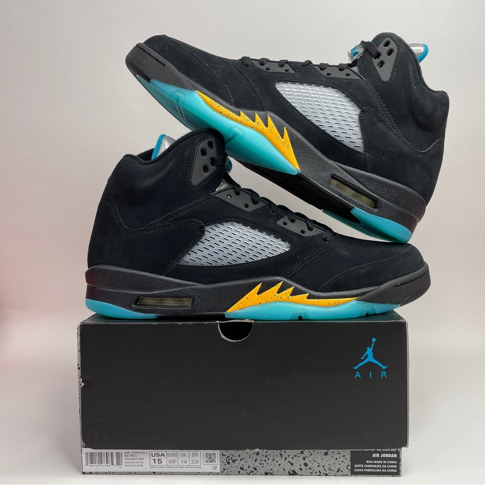 Nike Air Jordan 5 Retro “Aqua” 2023 - Picture 1 of 4